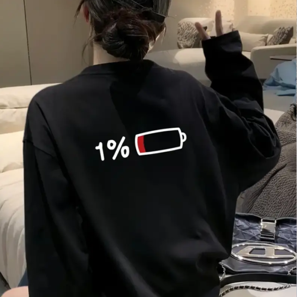 Women'S Casual Crew Neck Long Sleeve T-Shirt
