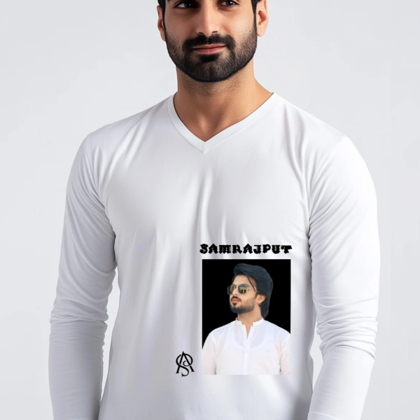 📸✨ Custom Photo & Name Long Sleeve Shirt: Your Memories, Your Style! ✨📸