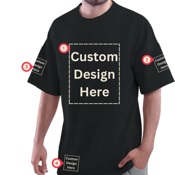 🛹✨ Custom Baggy Shirts for Men: Streetwear Swagger Meets Personalized Comfort! ✨🛹